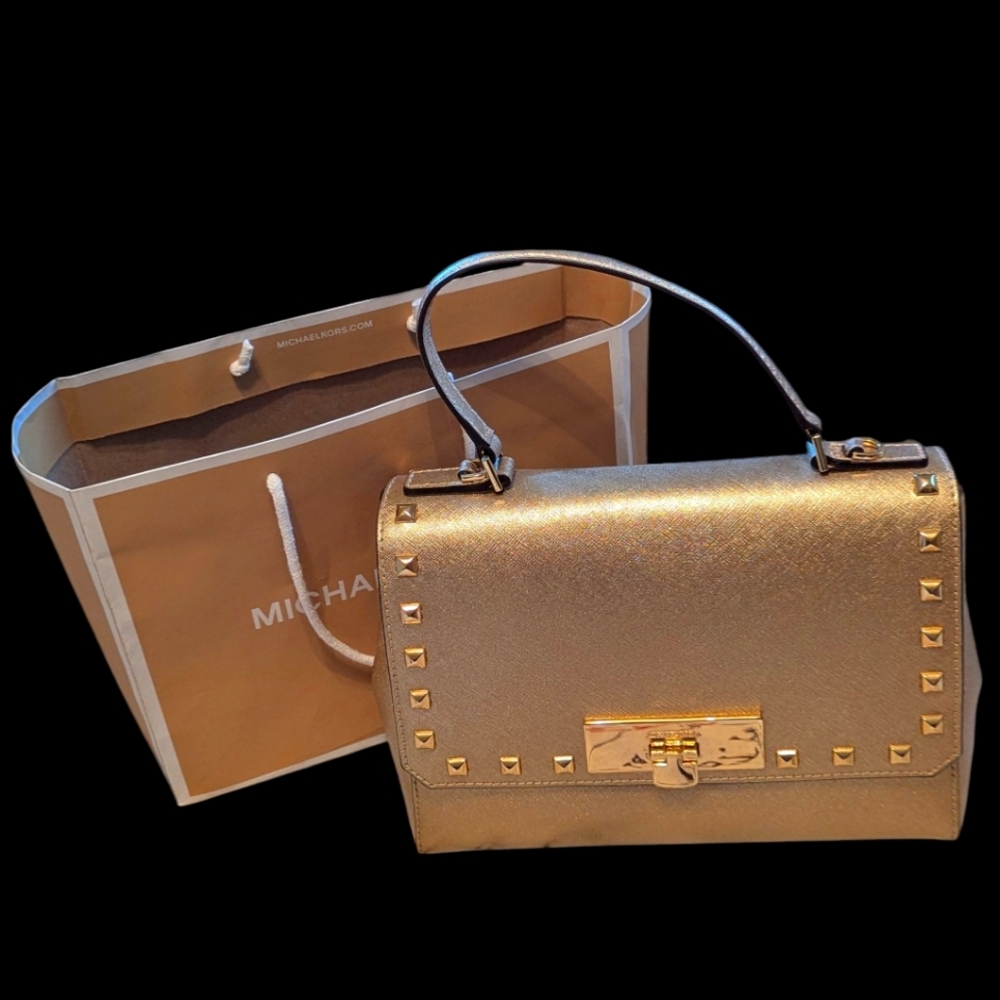 Michael Kors Callie Stud Bag NWT